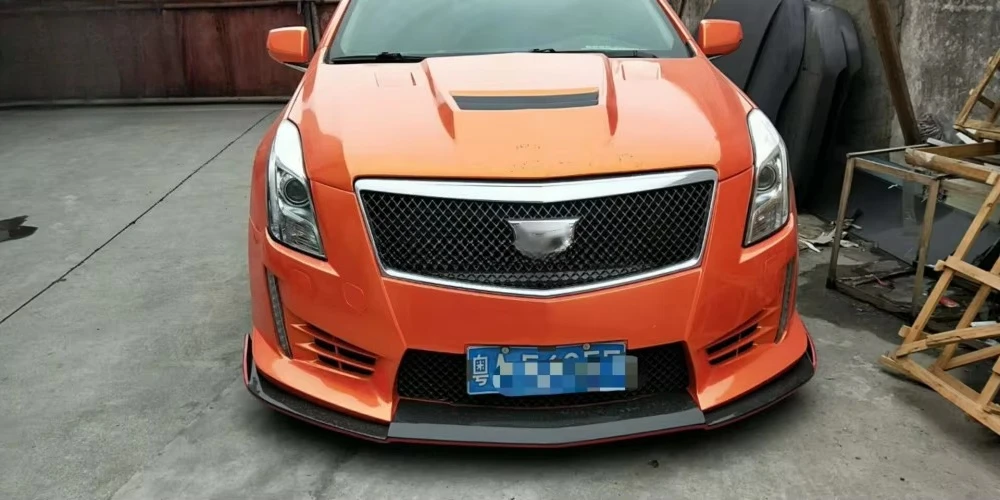 High-Quality V-Style Front Bumper with Lip Designed for XTS Body Kit