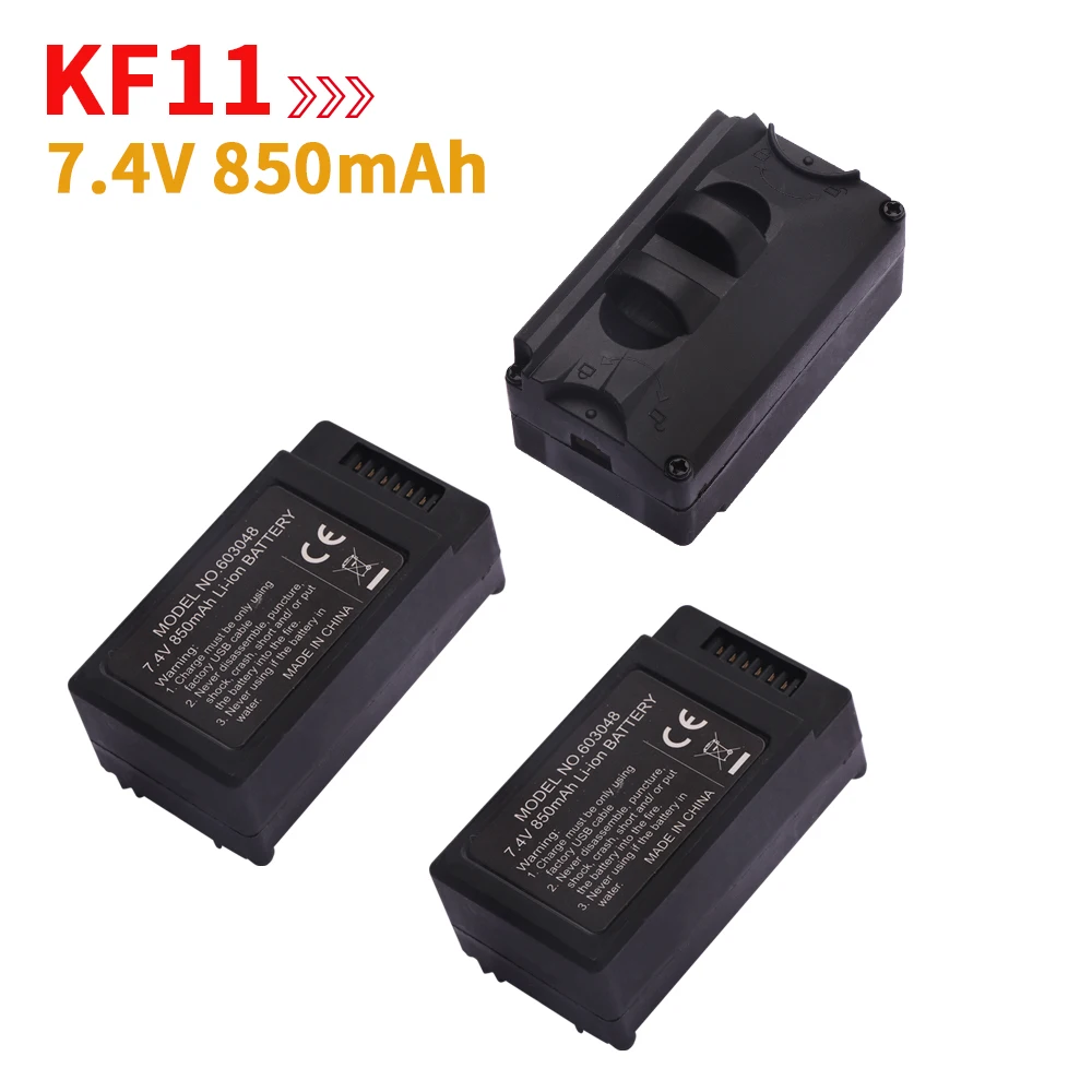 7.4 فولت 850 مللي أمبير بطارية ليثيوم أصلية KF11 7.6 فولت شاحن ل KF11 4WD مركبة 7.4 فولت بطارية KF11 سباق السيارات بطاريات عالية السرعة