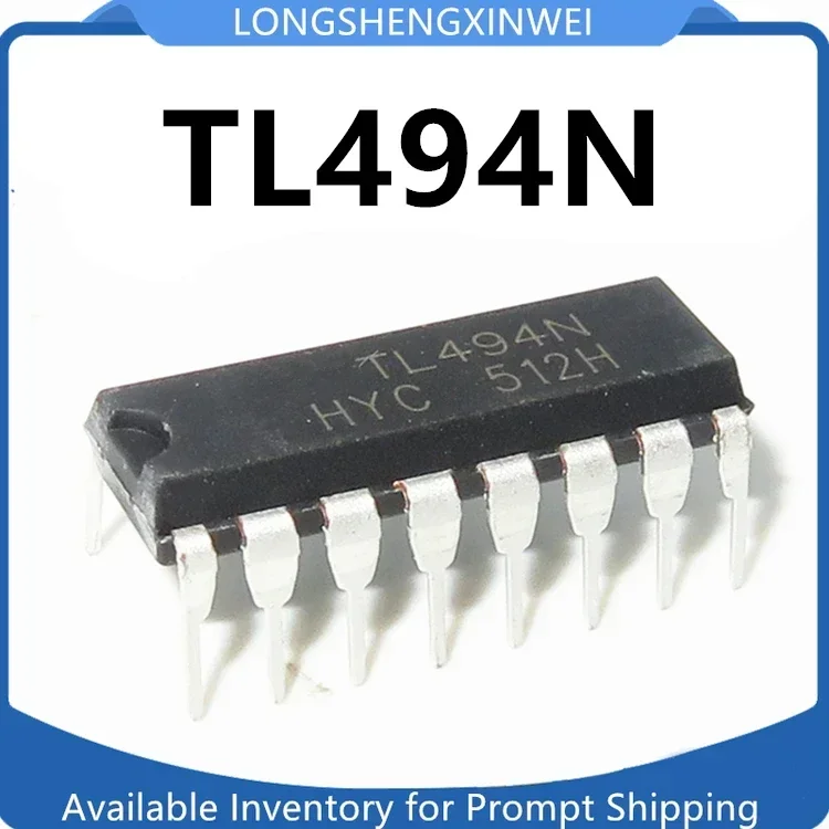 1PCS TL494N TL494 Direct Plug DIP-16 Switch Mode Controller Chip New Original