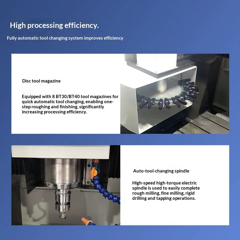 CNC Engraving & Milling Machine Fine Carving Mold Engraving Drilling Integrated Machine Multifunctional for Mould Industry