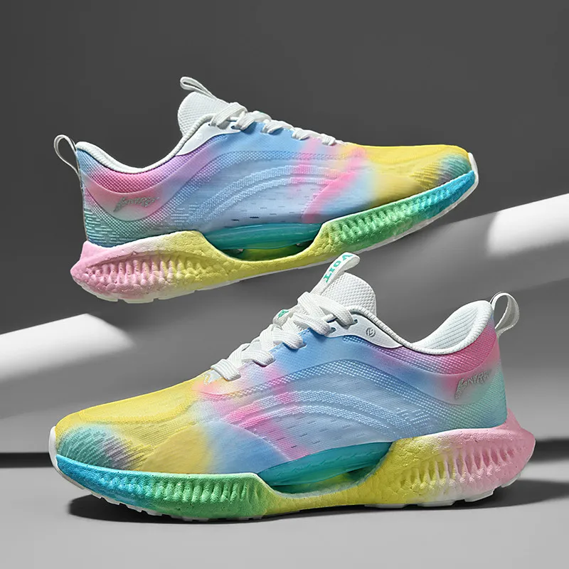 

Men's Shoes Breathable All-match Mesh Shoes Casual Sports Trendy Shoes Men's All-match Wear-resistant Running Shoes for Men