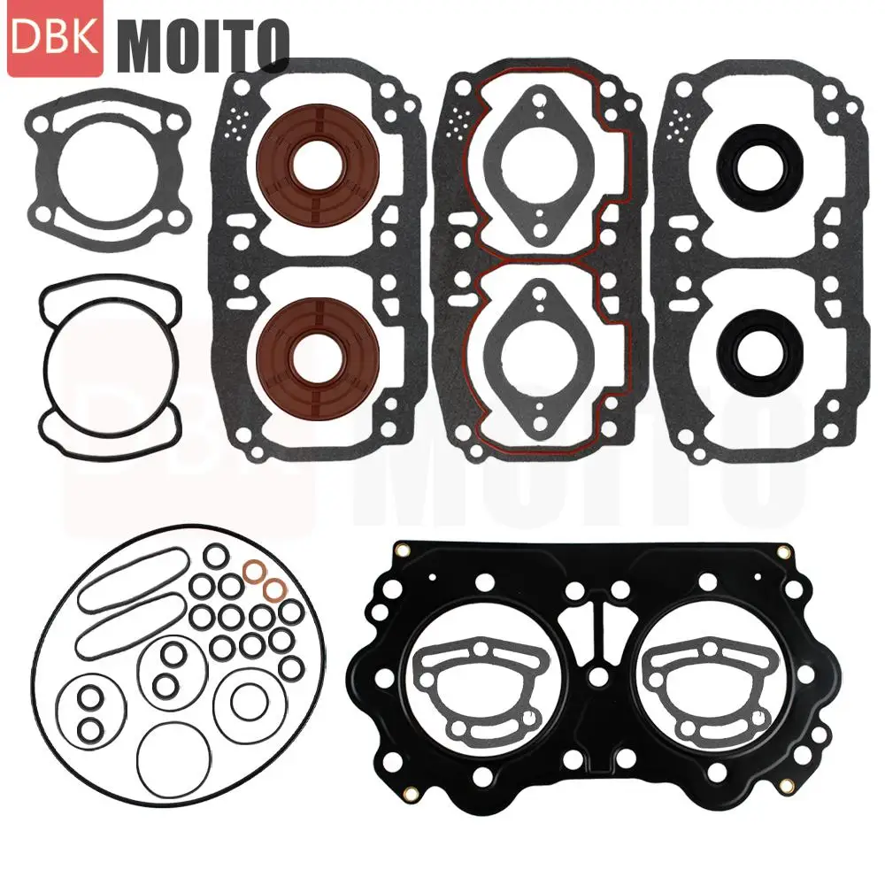 

Motorcycle Complete Replacement Engine Gasket Crank Seal Kit For Sea-Doo GSX GTX XP LRV RX 1998-2002 Gasket Set Accessories
