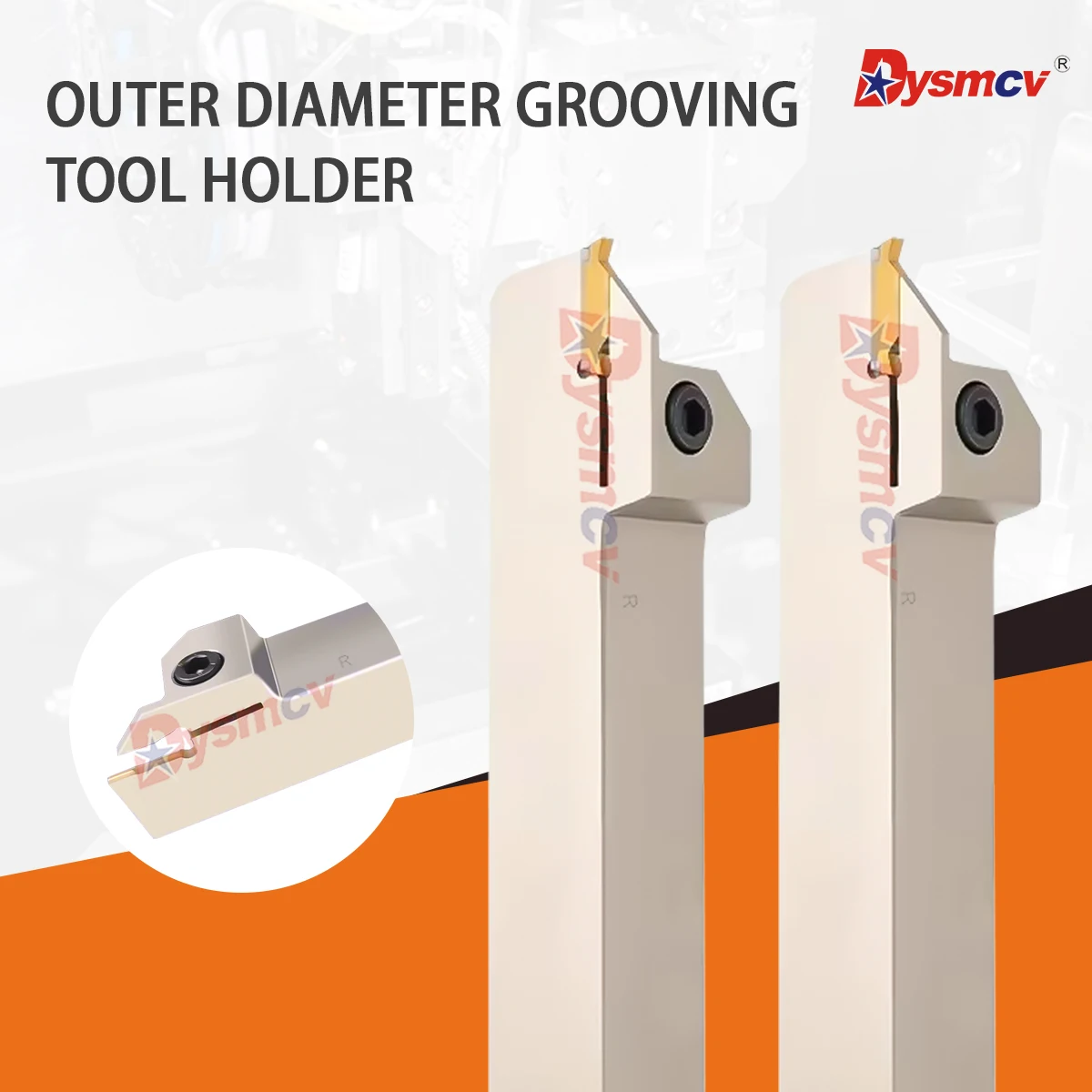 MGEHR2525 CNC Cutting Tool Bar Groove Cutting Tool Lathe Outer Diameter Grooving Holder Lathe Tool MGEHR/L Series Grooving Rod