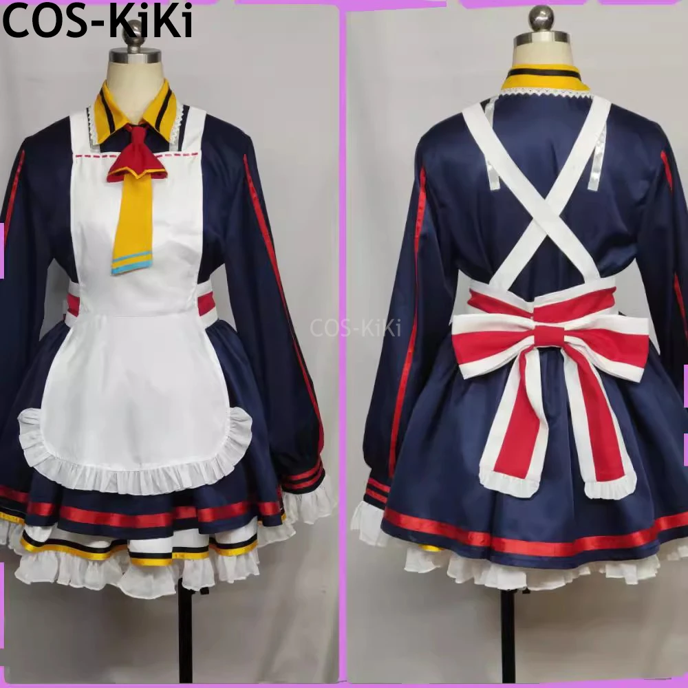 COS-KiKi Blue Archive Aikiyo Fuuka Game Suit Lovely Dress Uniform Cosplay Costume Halloween Carnival Party Role Play Outfit