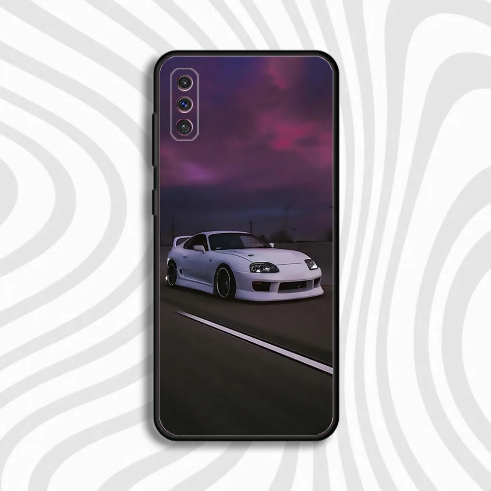 MK4 S-Supraesเคสโทรศัพท์รถยนต์สําหรับSamsung S 25,24,23,22,30,21,10,9,Ultra,Plus,Lite,FE,4,5Gเคสสีดํา