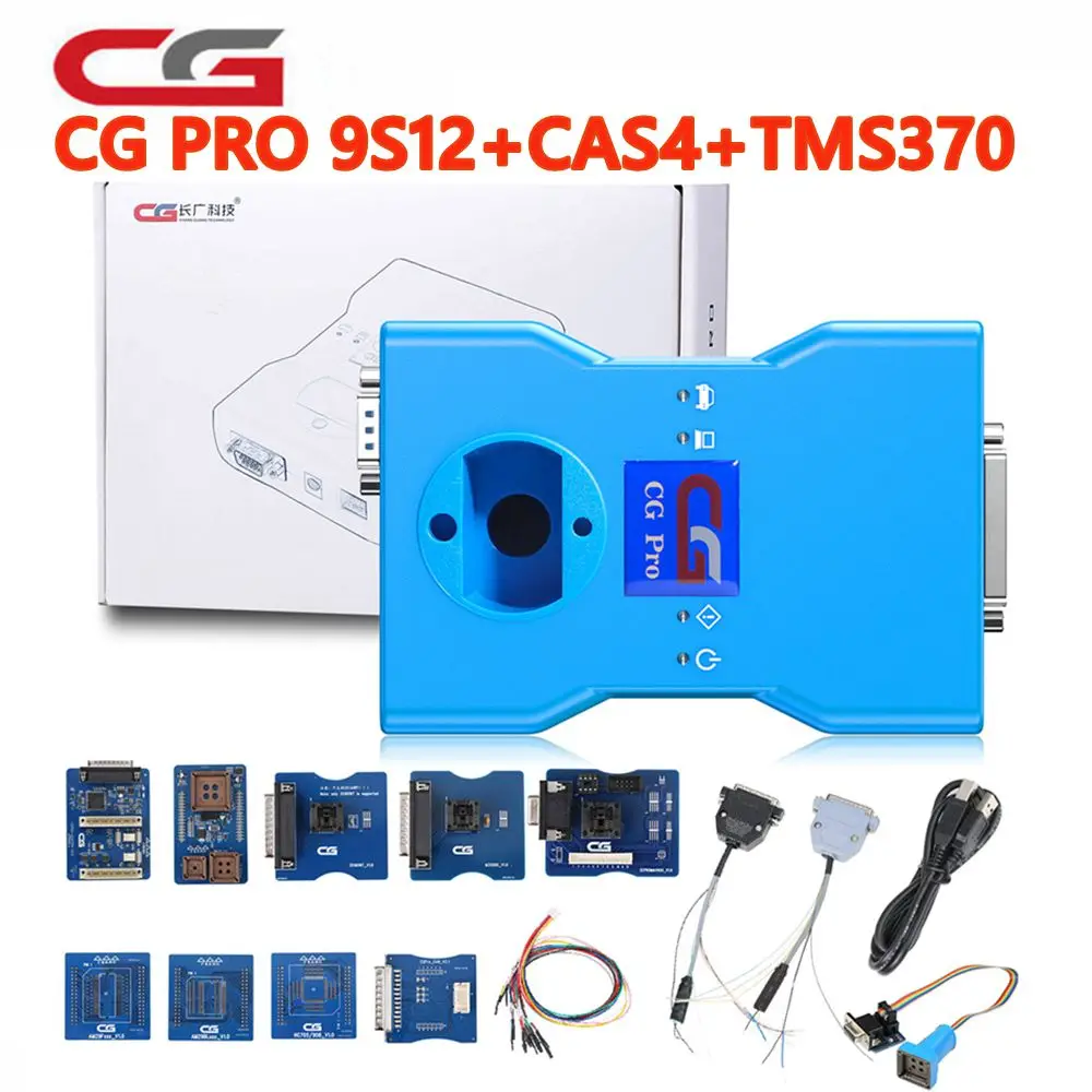 

Полная версия программатора CG Pro 9S12 со всеми адаптерами, включая адаптер CAS4 и TMS370 с поддержкой 35160WT/35080/35128.