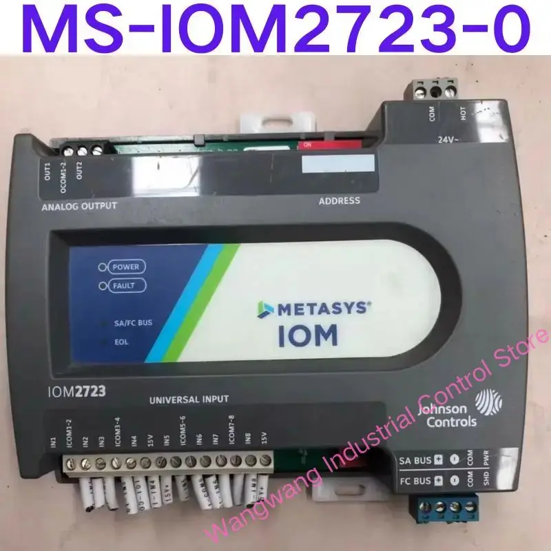Second-hand test OK  ，Expansion module MS-IOM2723-0