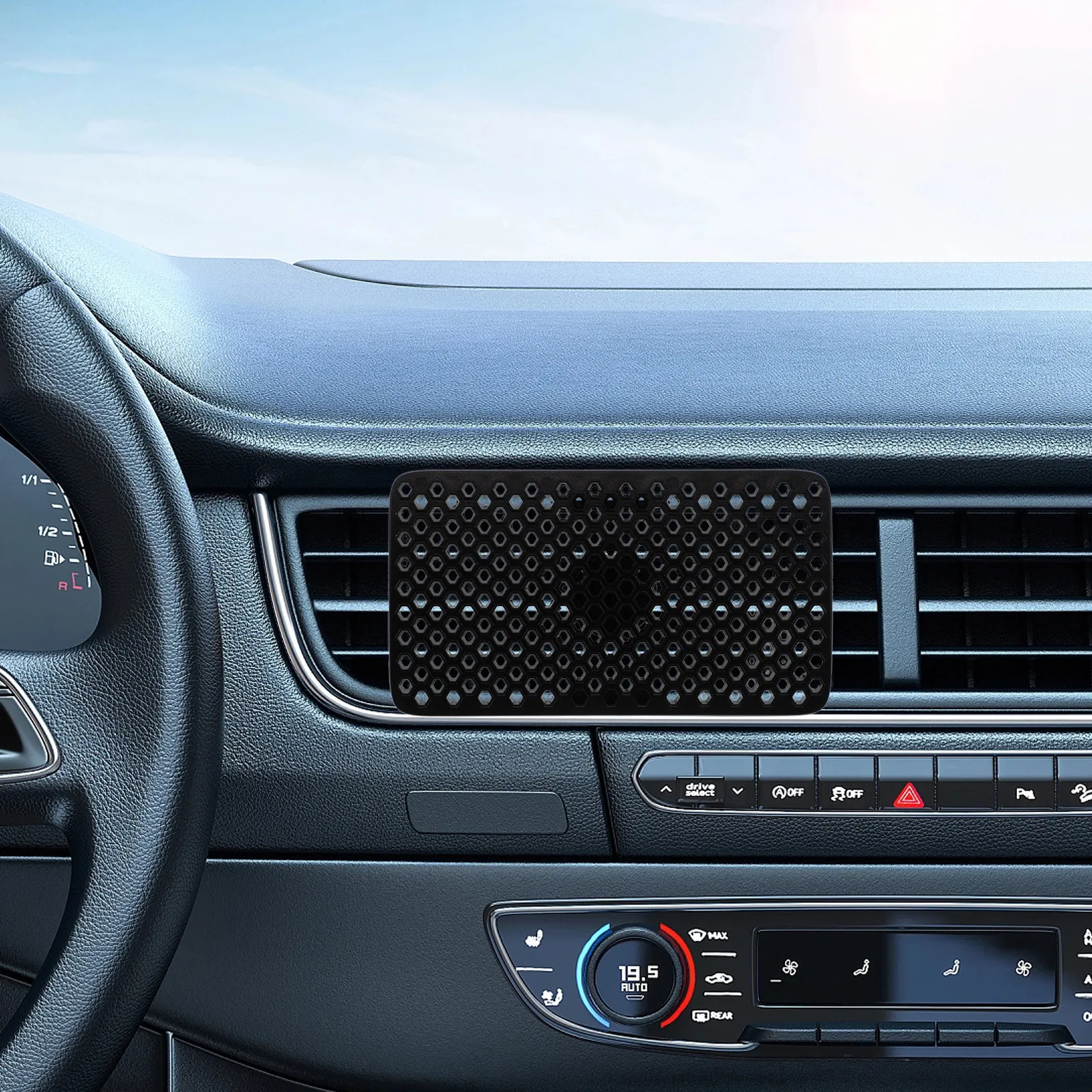 1Set Vehicle Air Conditioner Deflector Car Ac Vent Outlet Wind Baffle Airflow Manager Air Distributor Interior