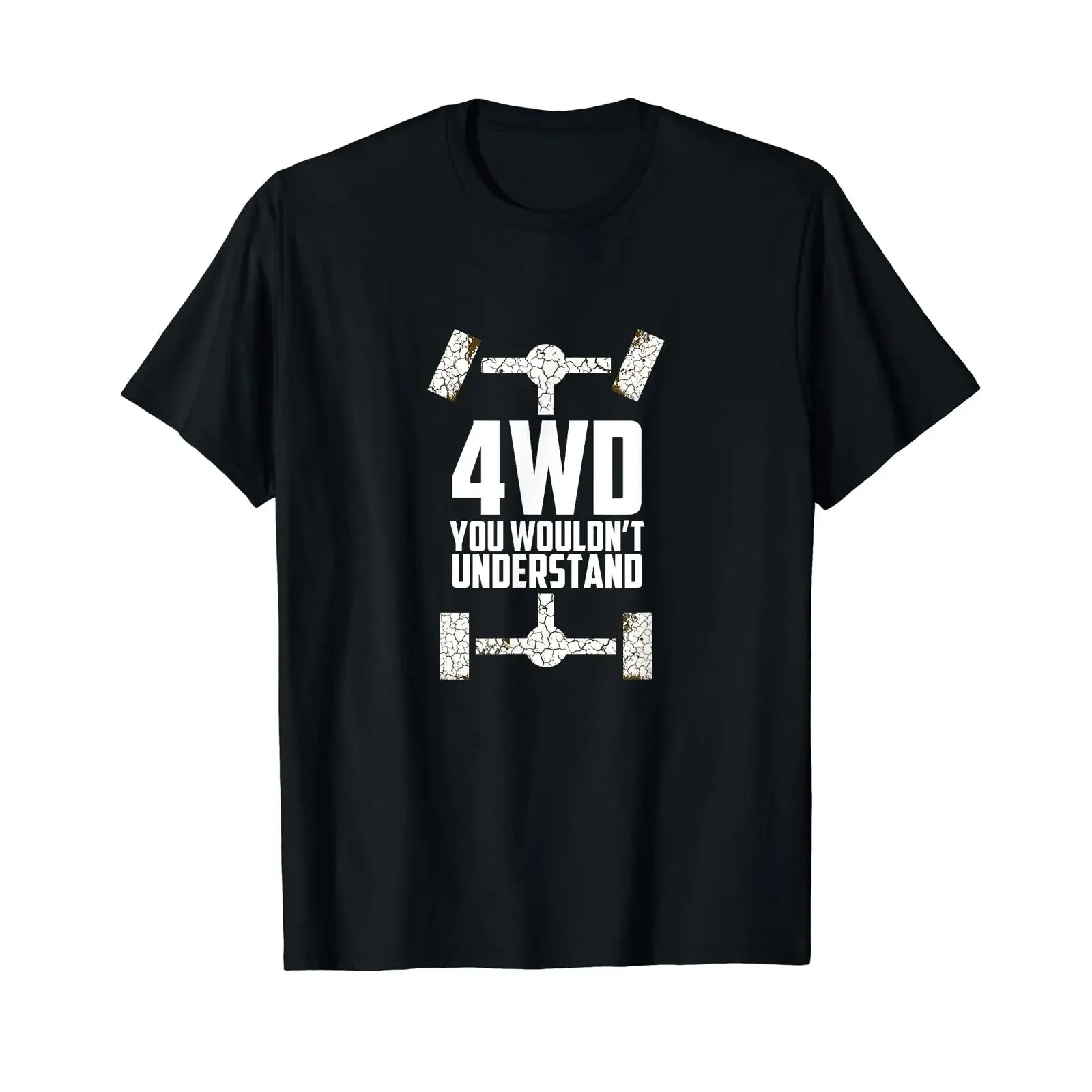 4WD 4x4 OffRoad and Allrad You Wouldn't Understand T Shirt vintage Washed Slightly Comfortable Stretched Breathable Soft