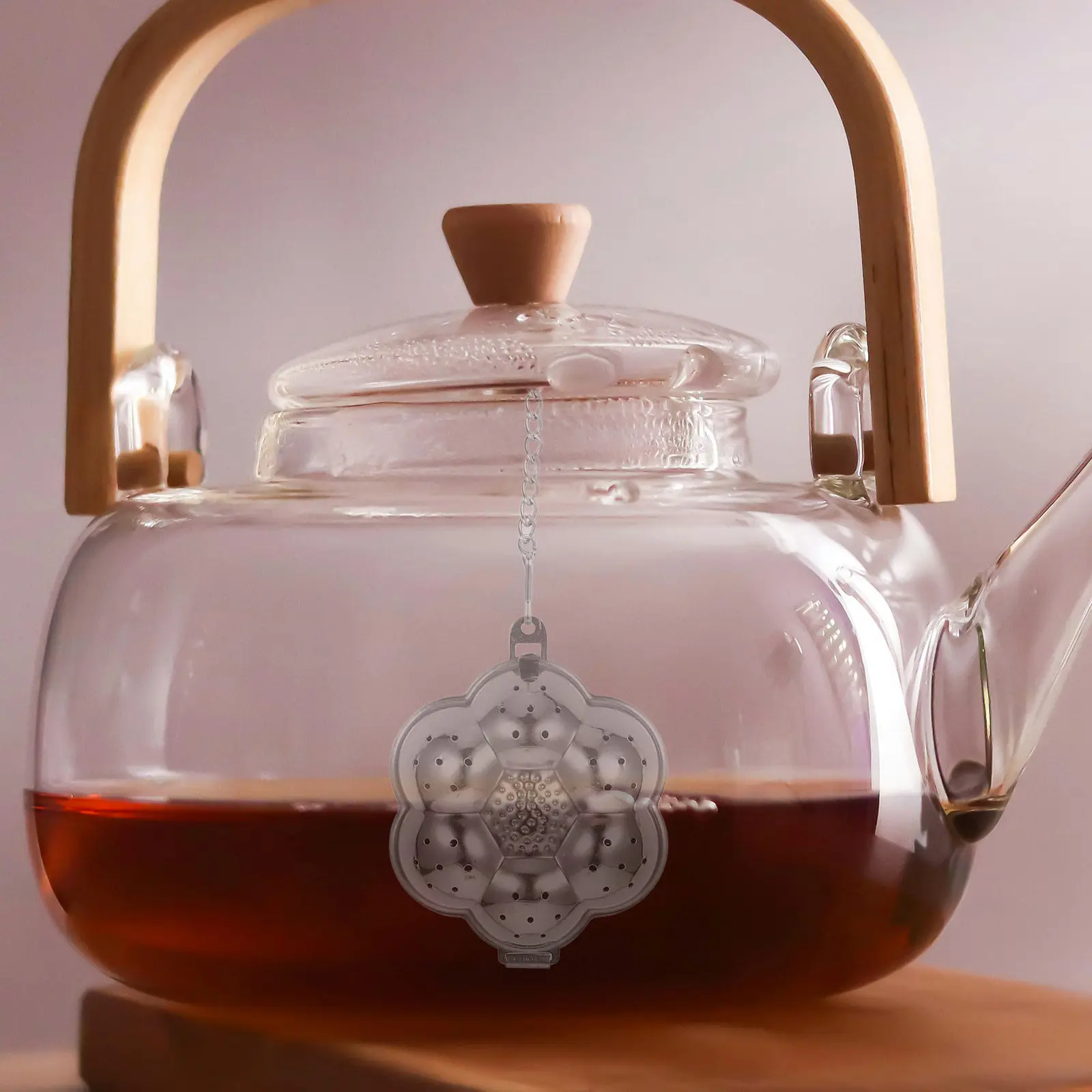 Juego de 3 Infusores de Té de Acero Inoxidable, Filtro de Té de Hojas Sueltas de Grado Alimenticio para Té Negro, Verde, Oolong, Hierbas, Manzanilla, Chai y Especias