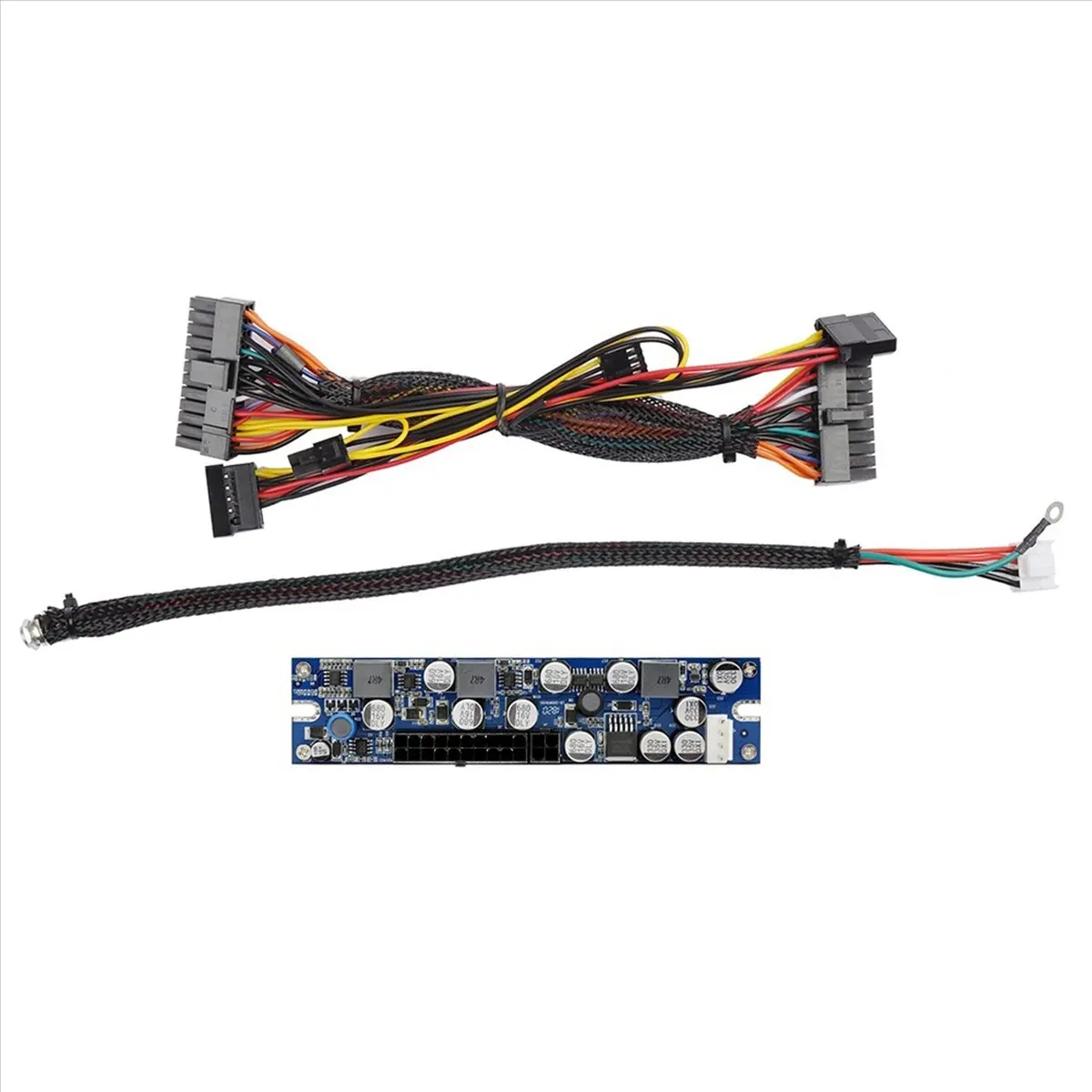 T35C DC19V 200W ATX PSU ATX Switch Mining PSU 24pin MINI ITX DC to ATX PC Power Supply Converter for Computer