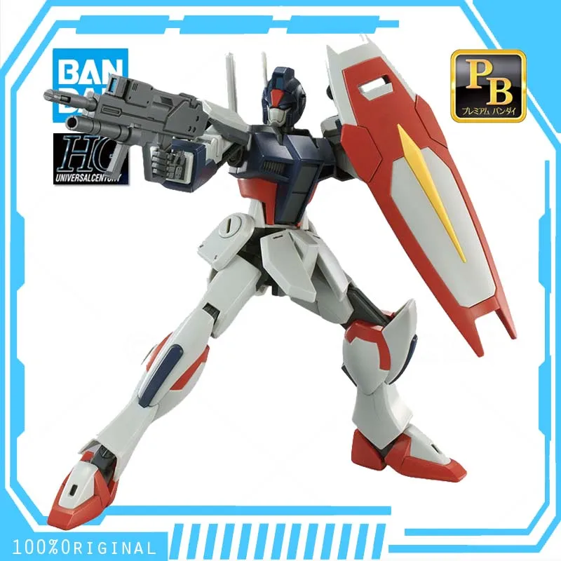 

In Stock BANDAI ANIME HGUC HG 1/144 PB LIMITED GAT-01 Strike Dagger Assembly Plastic Model Kit Action Toys Figures Gift