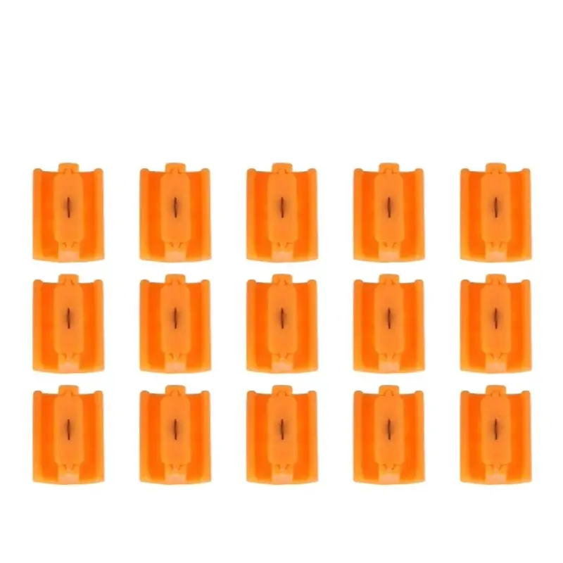 M51K-Replacement Cutter Blades For A4 A5 Paper Guillotine- 15PCS With Pull-Out Ruler Scrapbooking Tool For Photo Trimmers