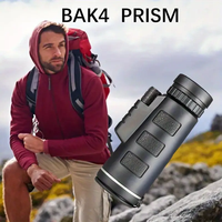 Multi-Purpose Professional 8X42 HD Monocular For Adults Use Hunting Birding Camping Stargazing Smartphone Photography