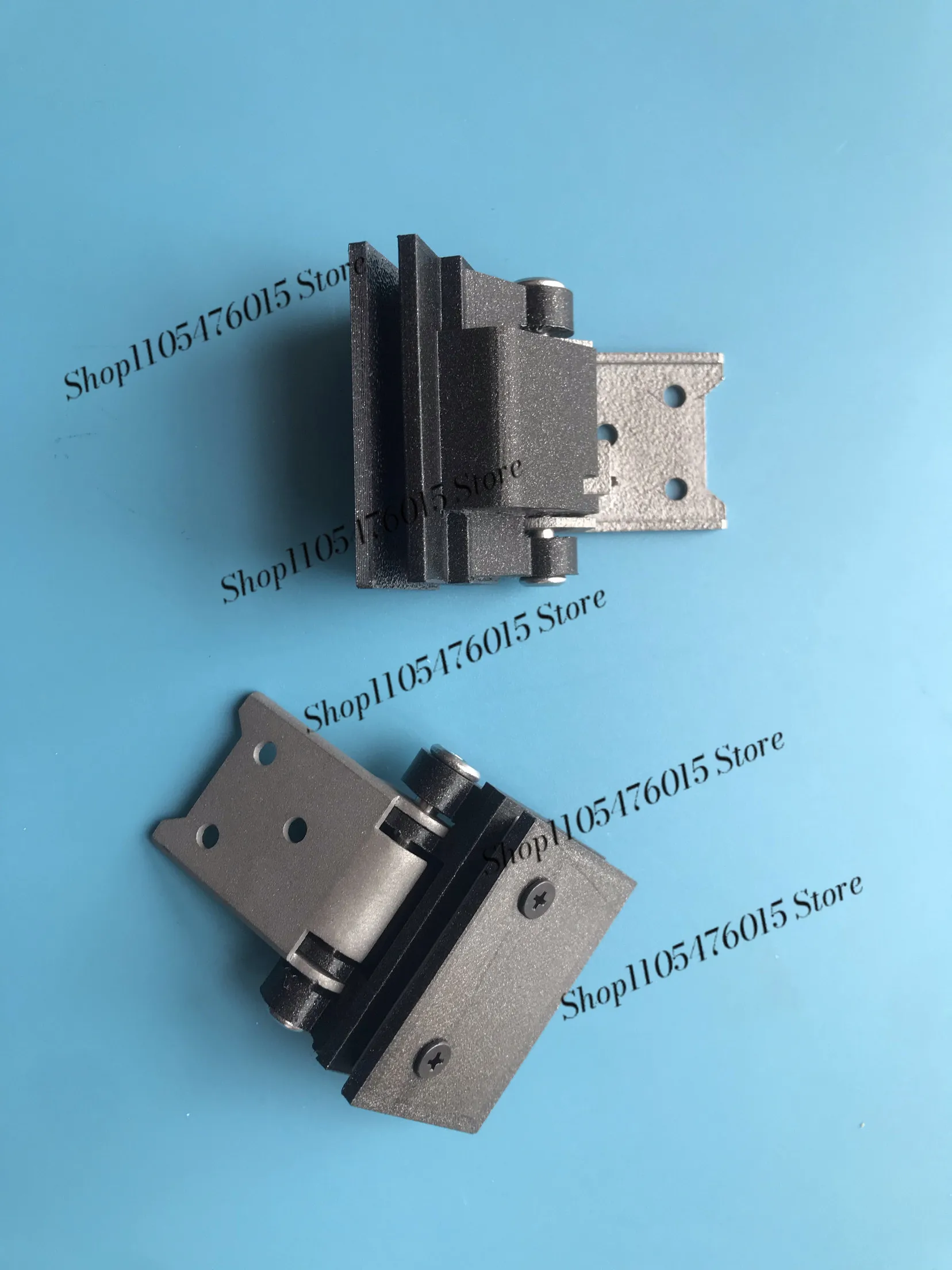 Vintage Turntable Lid Hinge Set 2Pcs Fit Kenwood KP-990 Trio KP-7070 Vinyl Record Player Dust Cover Replacement Hinges