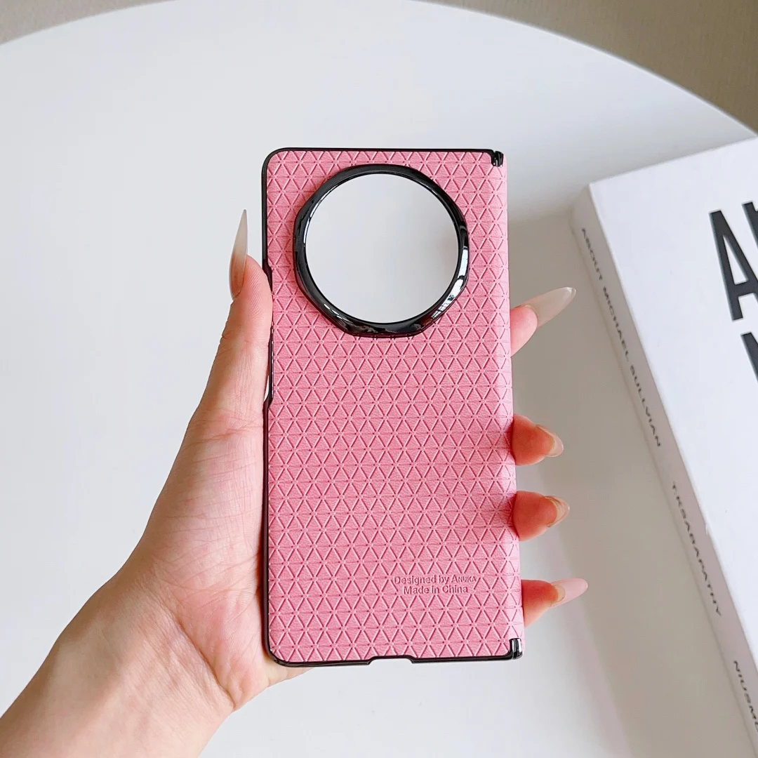 

Small Mgic Cube Design For Honor Magic V6 Case Protective Leather Skin Cover Middle Protect Pattern Mobile Phone Back Funda