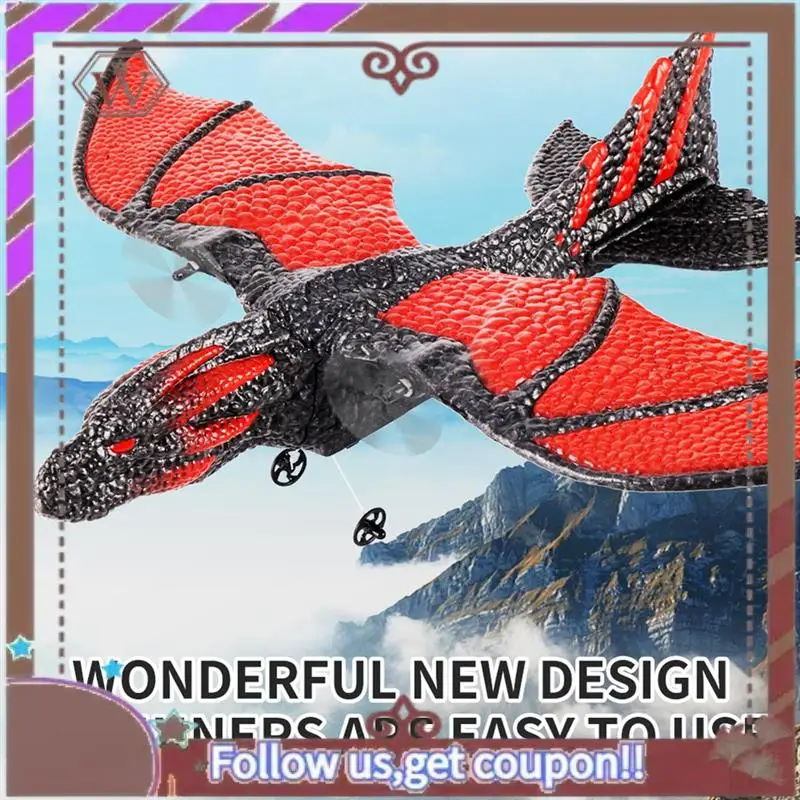 ABBG-RC avión 2,4G dragón volador simulado avión Control remoto modelo volador planeador avión EPP espuma juguetes regalo para niños Dura