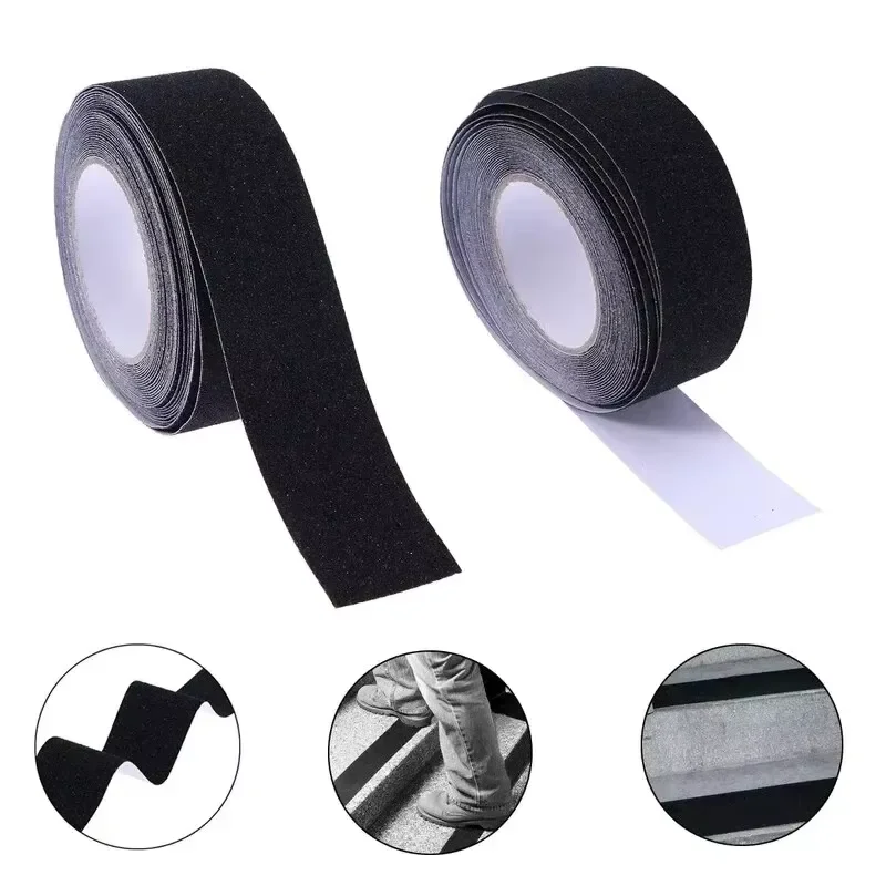 YITAPE 5M Anti Slip Tape Waterproof Safety Non Skid Grip Tape Heavy Duty Non-Slip Sticker for Stairs Floor Step Elderly