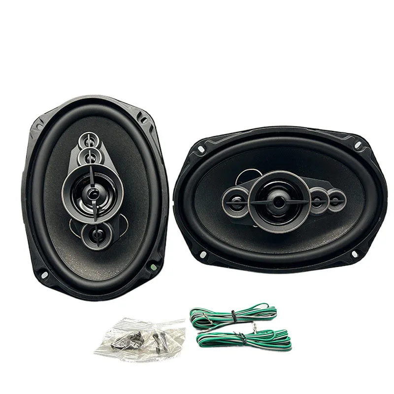 2PCS Car Audio Speaker 5-way car mounted high fidelity full frequency coaxial speaker, preferred for modified vehicles