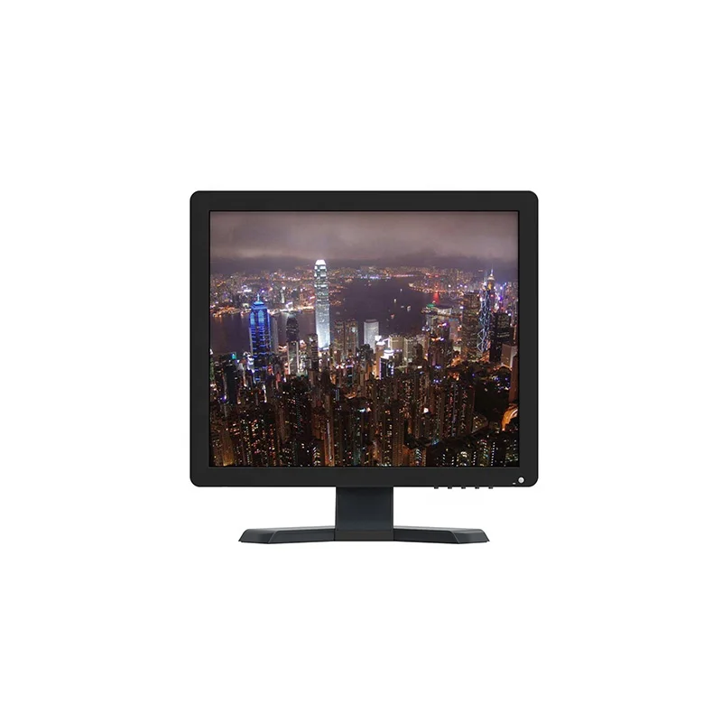 Desktop 17 inch lcd pc monitor 4:3 screen led display hdmi vga input dc 12v