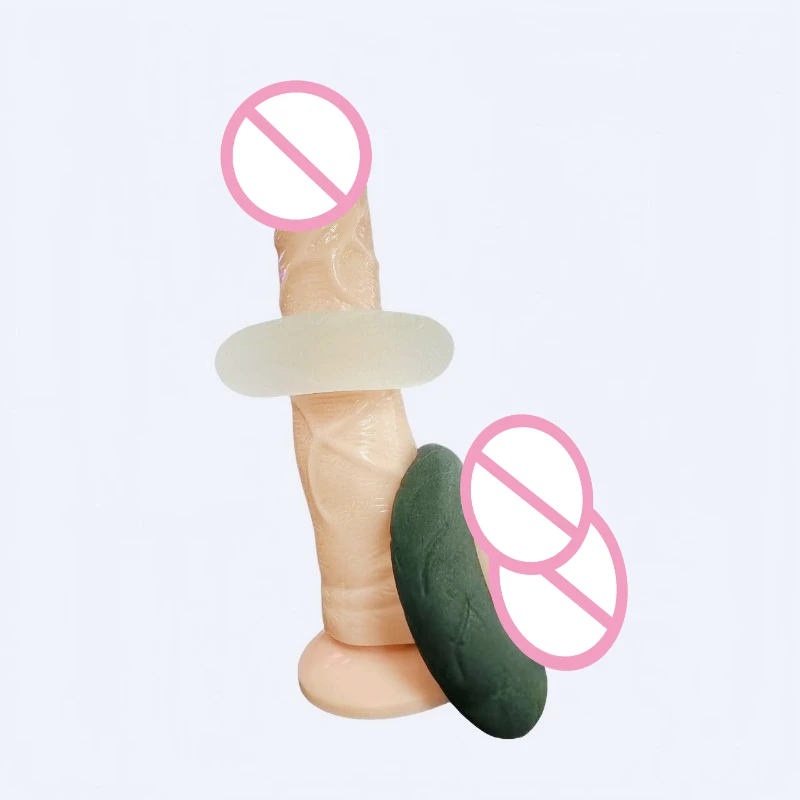 High Elasticity Penis Ring Super Soft Cock Rings Sex Toys for Men Rings Delay Ejaculation Ball Stretcher Chastity Cage Cock Cage view 6
