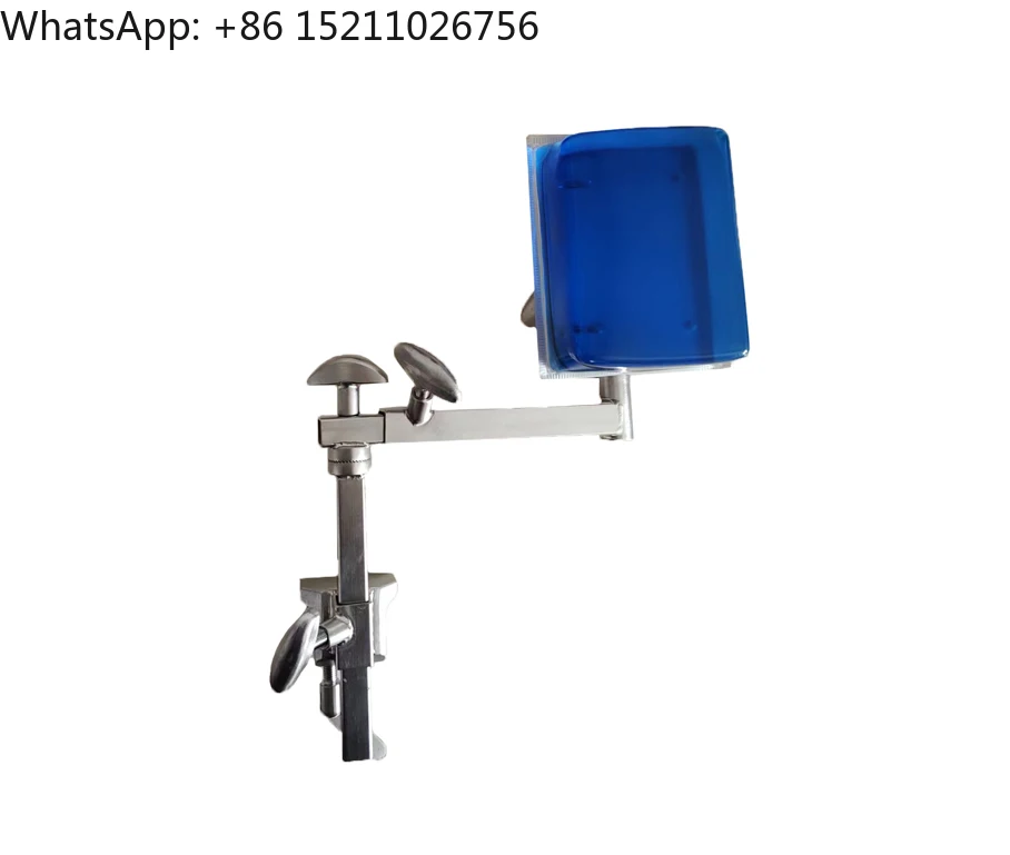 

High Quality 304 Stainless Steel Leg Holders With Straps and Polyurethane Cushion Used on Operating Table and Delivery Table
