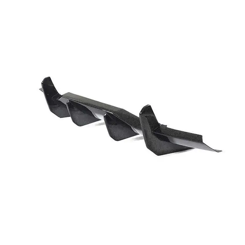 Carbon Fiber For  Corvette C8 Rear Bumper Lip Diffuser，After actual vehicle installation test