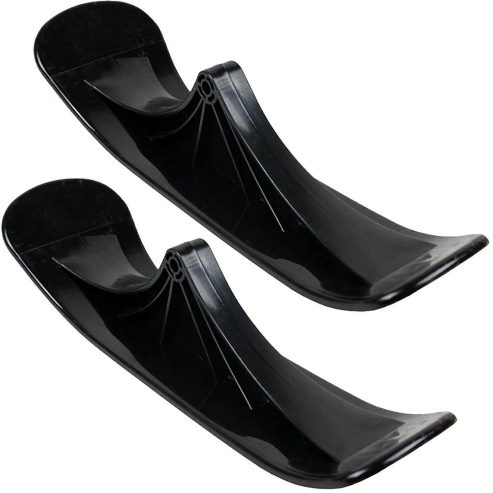 

1 Pair Snow Scooter Ski Sled Smooth Round Edge Easy Install Ski Attachment Snowboard Outdoor Snow Sled Outdoor Skate Board
