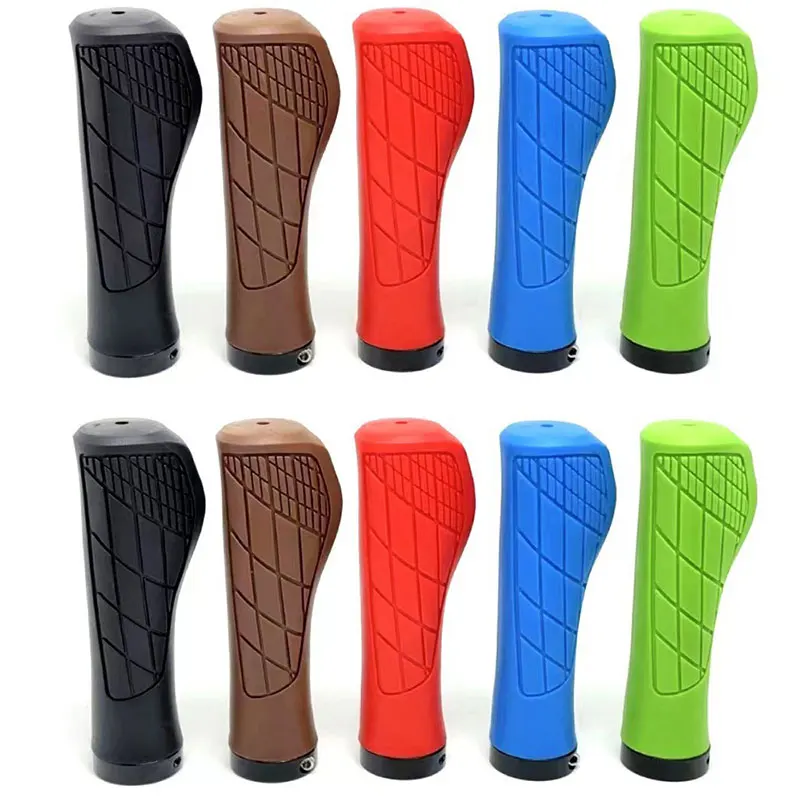 

1Pair Bicycle Grips Anti-Slip Mountain Bike Handlebar Grips Shockproof Ergonomic Cycling Bicycle Handle Grips Accessories
