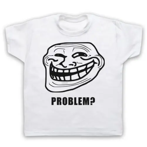 

TROLLFACE MEME COMIC FUNNY TROLL JOKE INTERNET WOMANS T-SHIRT