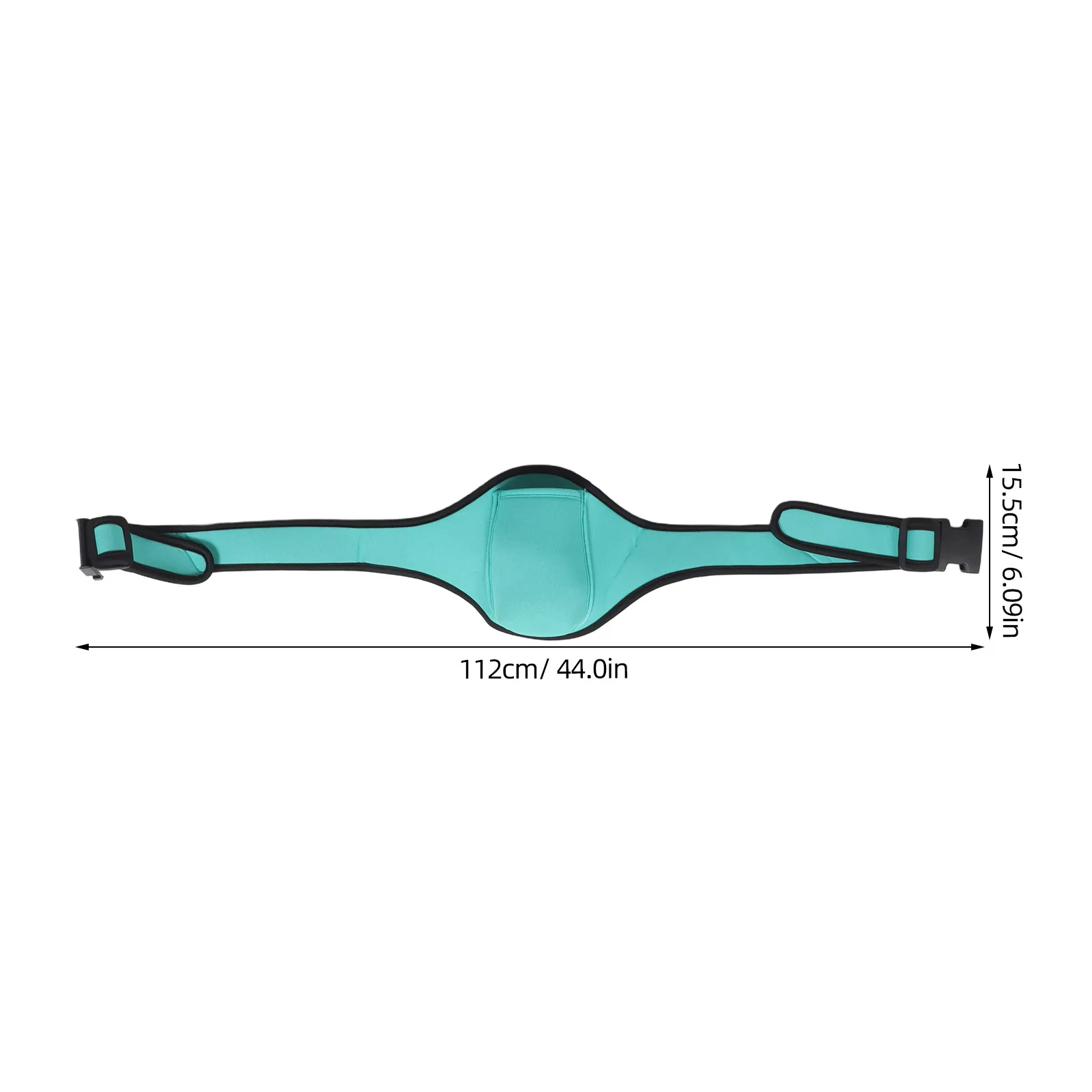 2 قطعة حزام الجري من النيوبرين حامل هاتف الخصر حزمة مقاوم للماء تنفس سليم صالح لممارسة اليوغا اللياقة البدنية في الهواء الطلق #3