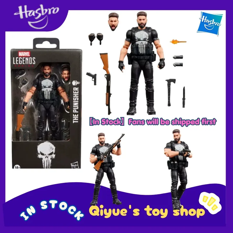 

[In Stock] Hasbro MARVELl ​​ML Marvel Legends Punisher American TV Series 6-inch Movable Robot Doll Model Toy Collection Gift
