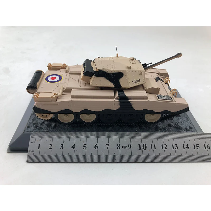 

1/43 WW2 British cuiser mk.III A15 1943 alloy finished tank model