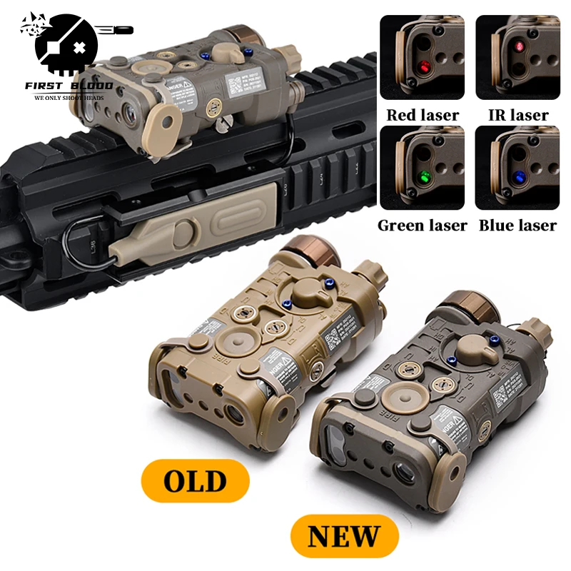 WADSN New Nylon L3 NGAL Infrared PEQ Aiming IR Laser Flashlight LA23 Plug Remote Pressure Switch With Pressure Pad Mount