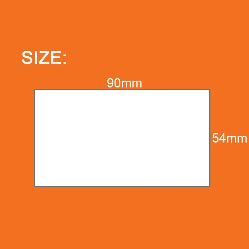 100PCS Customized Business Card High Grade Gold Foil Card Double-sided Printing 90X54MM