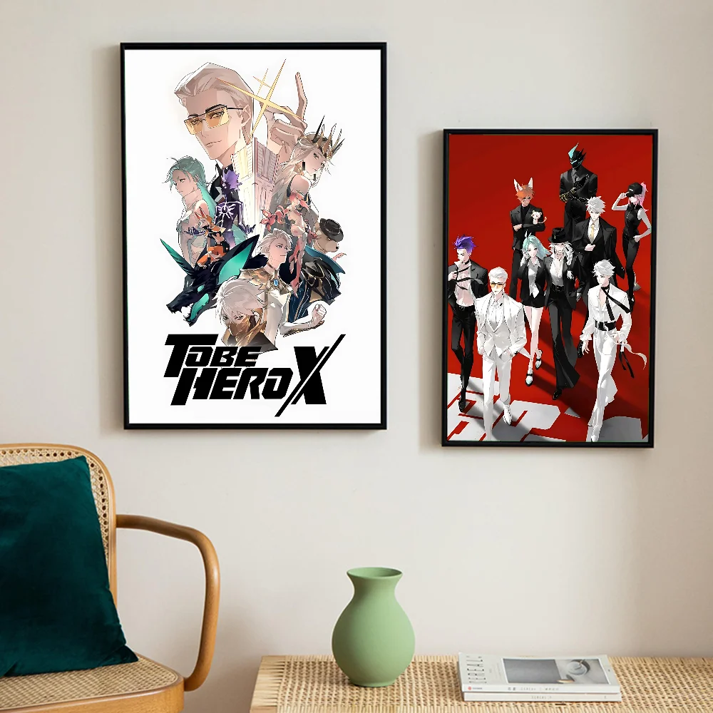 شعبية أنيمي T-TO BE HERO X أنيمي الملصقات لزجة HD جودة جدار الفن الرجعية الملصقات للمنزل جدار ديكور #6