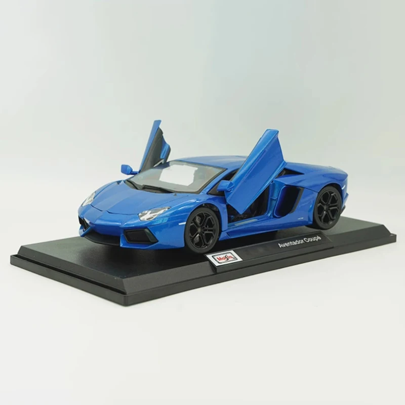 

Diecast 1:18 Scale Aventador Alloy Sports Car Model Finished Product Simulation Toy Collection Static Model Ornament