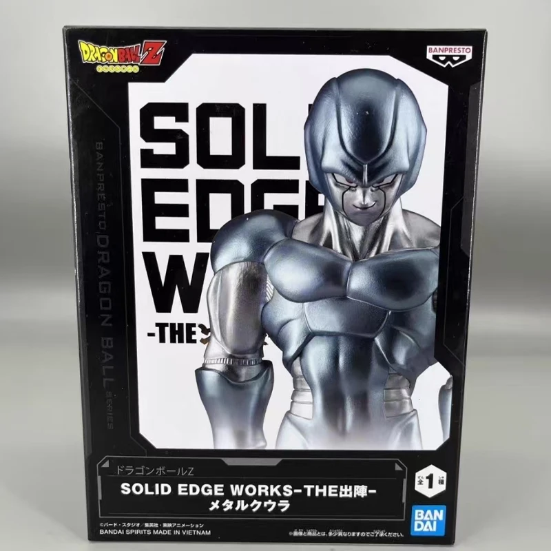 

Genuine Bandai Namco Dragon Ball Z Solid Edge Works Metal Cooler In Stock Original PVC Anime Figure Model Desktop Ornament Toy