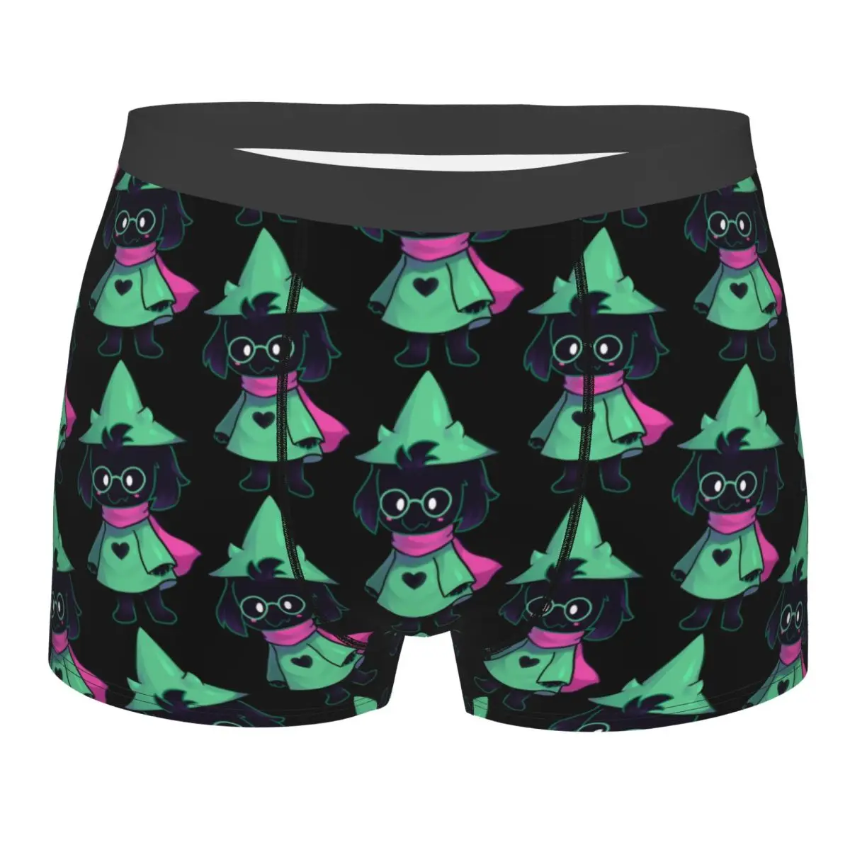 

Боксеры с принтом Ralsei Deltarune, шорты, мужское нижнее белье, дышащие трусы для Homme S-XXL