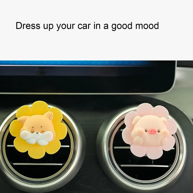 Car Air Fresheners Vent Clips Car Air Fresheners Scents Diffuser Vent Clips Car Air Fresheners Scents Diffuser Cute Animal Shape