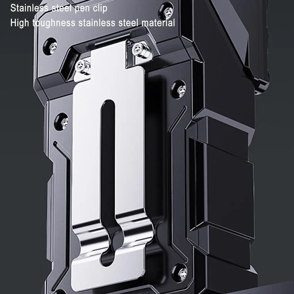 COB SMD المحمولة ضوء العمل USB شحن مشبك قبعة ضوء 500LM للتدوير قوية الشعلة الصغيرة للتخييم الصيد المشي
