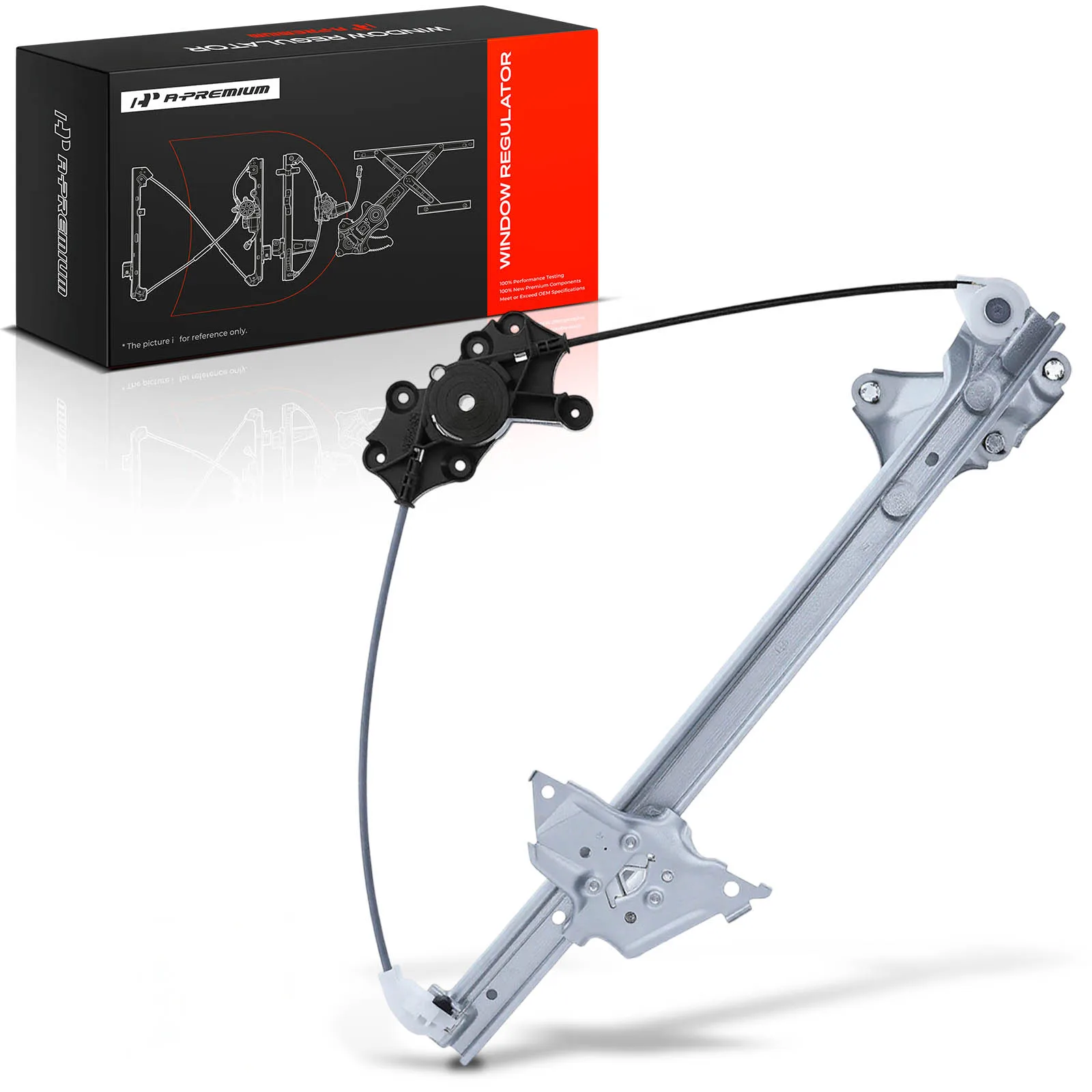 A-Premium Front Driver Side Power Window Regulator for Toyota RAV4 2019-2023 RAV4 Prime 2021-2023