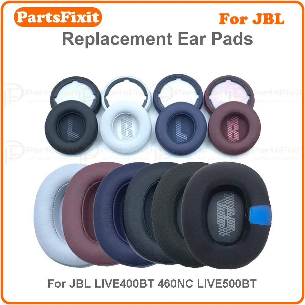 Almohadillas de Repuesto para Auriculares JBL LIVE 400BT 460NC LIVE 500BT, Almohadillas de Espuma Viscoelástica Suave, Accesorios