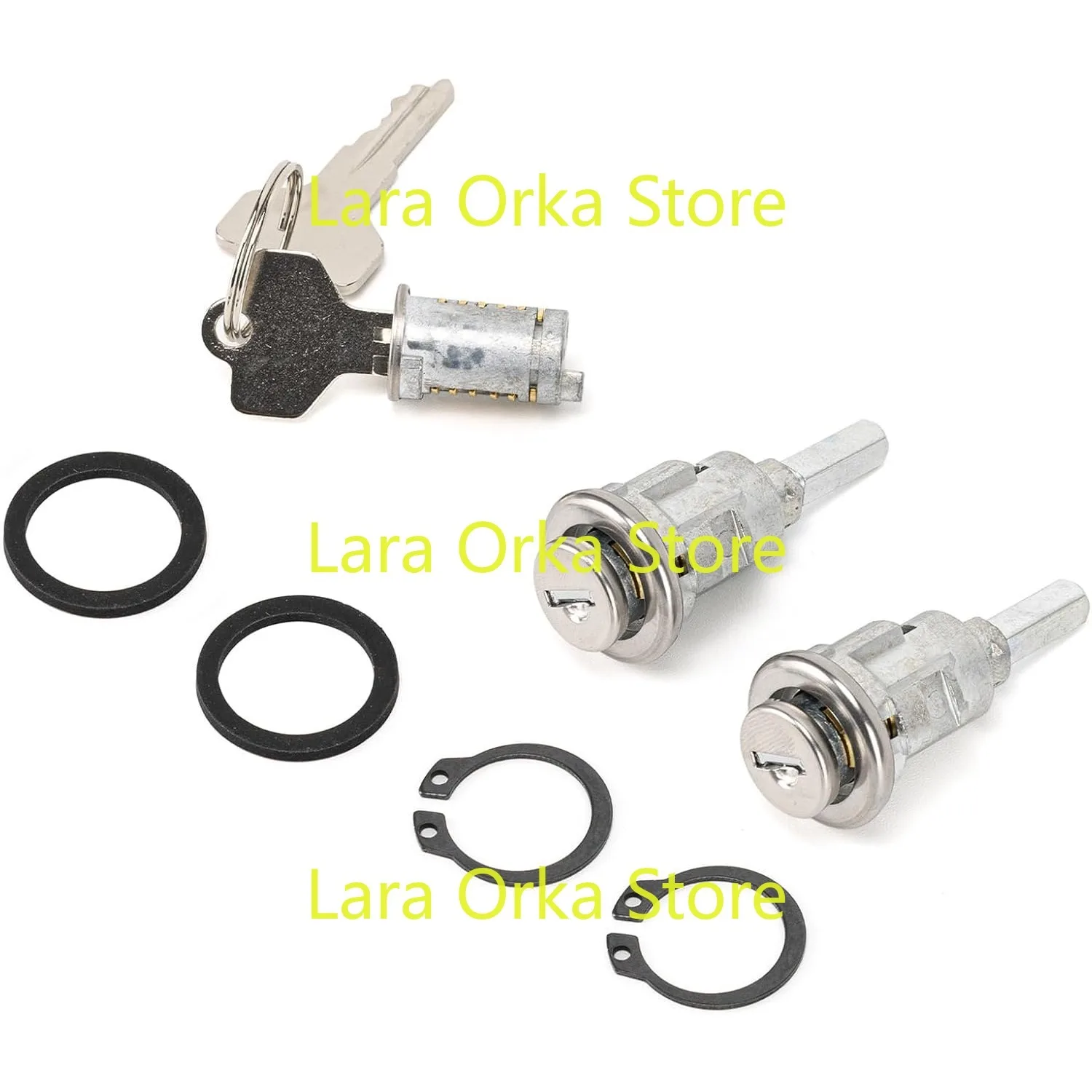 30GN15 Door Lock Cylinder Kit & Ignition Switch Compatible with Kenworth # 100013, 760-5412, 760-5411, 760-5410, 760-5409