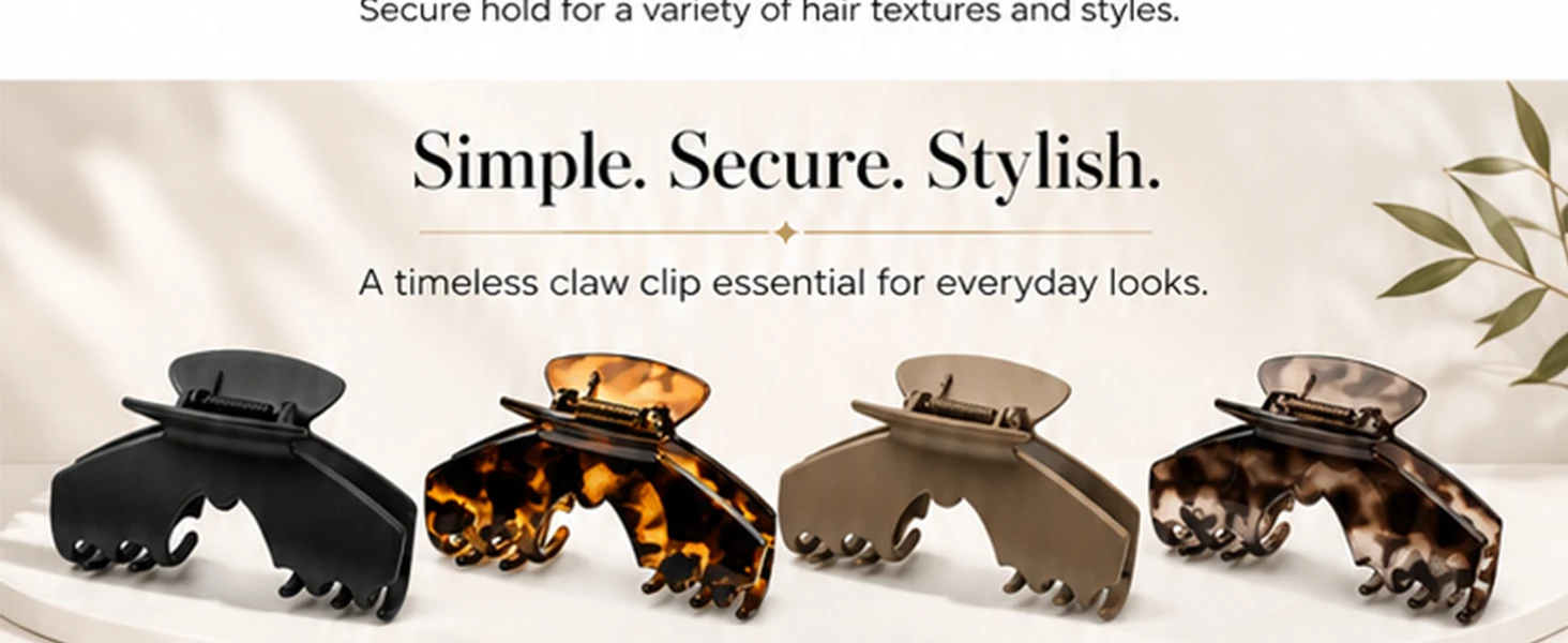 trucker claws hair clip