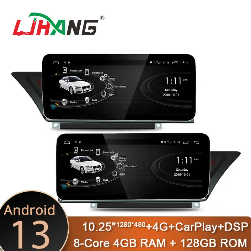 

Ljhang 10.25" Android 13 Car Multimedia Player For Audi A4 B8 A5 2009 - 2016 GPS Navigation Stereo DSP Car Radio 4G+128G Video