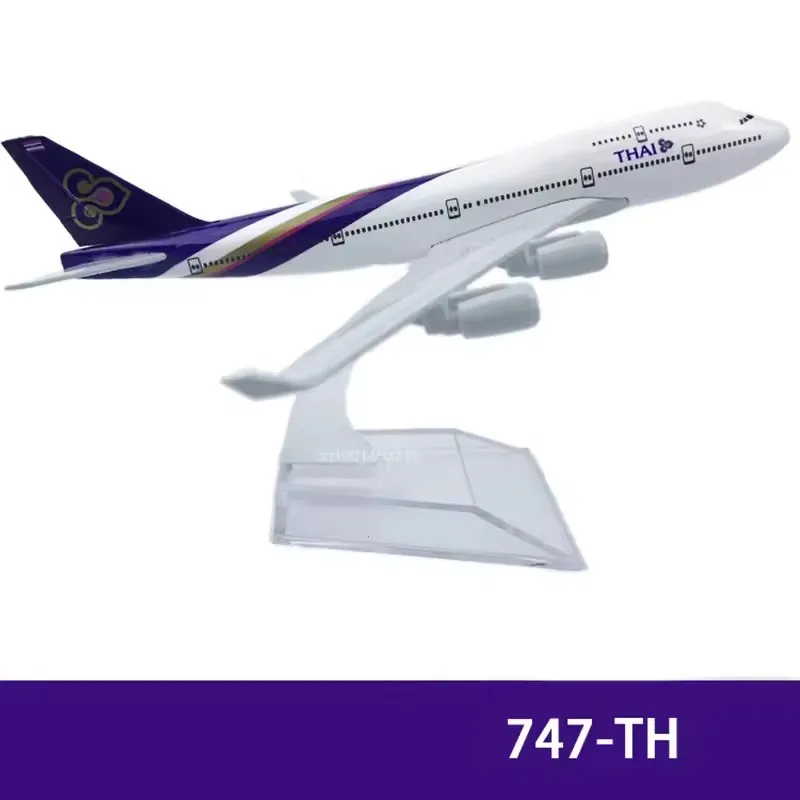 16 CM Diecast Legering 737 747 757 777 787 Vliegtuig Model Speelgoed Vliegtuig Verzameld Gift Serie voor Collectible Display
