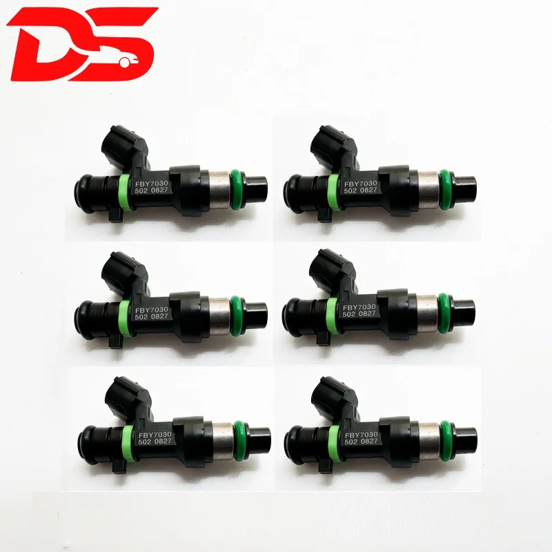 6PCS Car Fuel injector FBY7030 16600-JK00A for Infiniti Q70 QX60 Ni-ssan GT-R Q45 16600JK00A