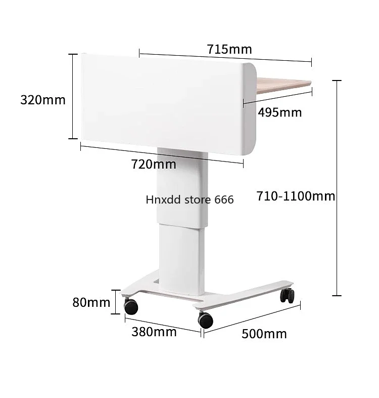 Movable lectern classroom lectern table can be lifted and lowered