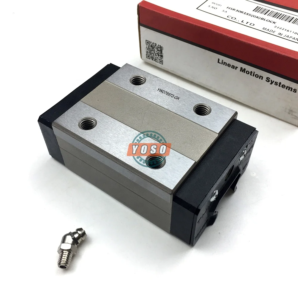 Japanese authentic linear guide slider HSR15 HSR20 HSR25 HSR30 HSR35 HSR45 HSR55 HSR65 YR QZ